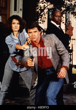 Spenser (SPENSER) USA 1994, BARBARA STOCK, ROBERT URICH, AVERY BROOKS, Stichwort: Revolver, Waffe Stockfoto