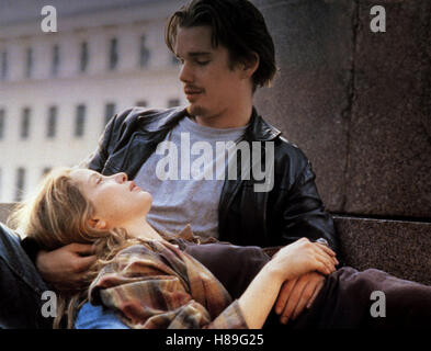 Liebe... Und Andere befindlichen (vor Sonnenaufgang) USA-Ö 1994, Regie: Richard Linklater, JULIE DELPY, ETHAN HAWKE, Stichwort: Paar Stockfoto