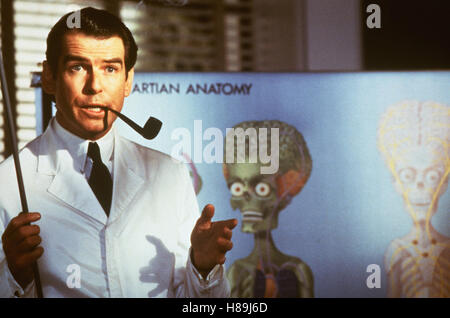 Mars Attacks! (MARS ATTACKS!) USA 1996, Regie: Tim Burton, PIERCE BROSNAN, Stichwort: Alien, Pfeife Stockfoto