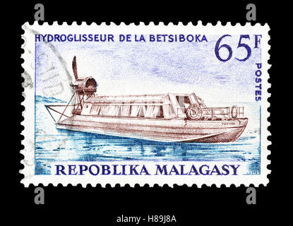Madagaskar-Stempel 1966 Stockfoto