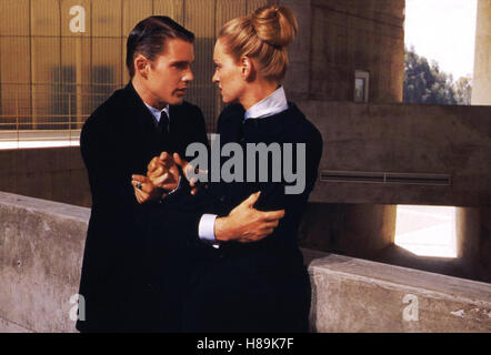 Gattaca, (GATTACA) USA 1997, Regie: Andrew Niccol, ETHAN HAWKE, UMA THURMAN Stockfoto