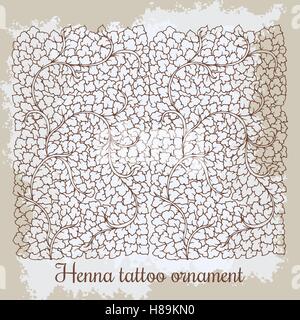 Mandala. Wunderschöne handgezeichnete floral Runde Ornament. Ethnische Spitze Vintage Ornament. Einsetzbar auf Stoff-Design, Dekor Stock Vektor