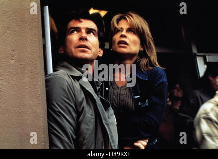 Dantes Peak, (Dantes PEAK) USA 1997, Regie: Roger Donaldson, PIERCE BROSNAN und LINDA HAMILTON Stockfoto