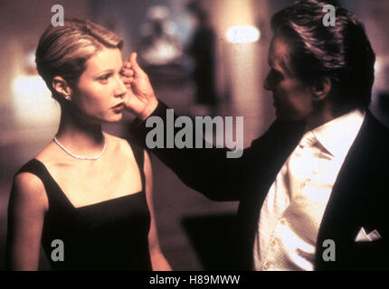 Ein können Mord (A PERFECT MURDER) USA 1998, Regie: Andrew Davis, GWYNETH PALTROW, MICHAEL DOUGLAS, Stichwort: Streicheln Stockfoto