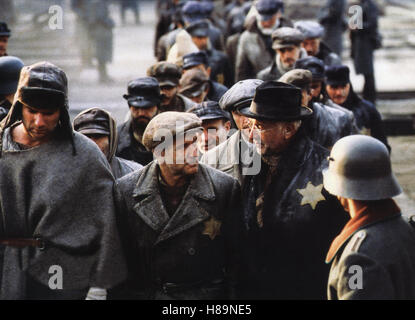 Jakob, der Lügner (JAKOB LE MENTEUR) F-UNG 1999, Regie: Peter Kassovitz, ROBIN WILLIAMS, ARMIN MUELLER-STAHL, Stichwort: KZ, Judenstern Stockfoto