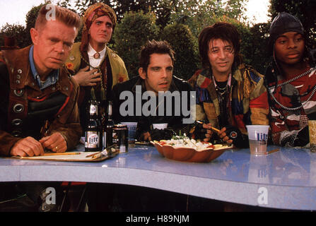 Mystery Men, (MYSTERY MEN) USA 1999, Regie: Kinka Usher, WILLIAM H. MACY, HANK AZARIA, BEN STILLER, TOM WAITS, KEL MITCHELL Stichwort: Freaks, Imbiss, Bier, Turban Stockfoto