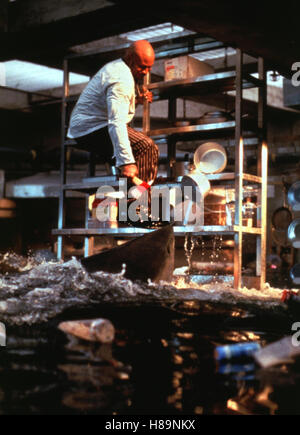Deep Blue Sea, (DEEP BLUE SEA) USA 1999, Regie: Renny Harlin, LL COOL J, Stichwort: Hai Stockfoto
