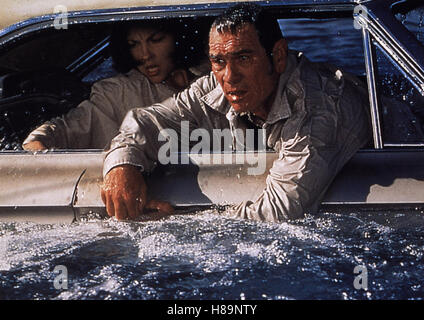 Doppelmord, (DOUBLE JEOPARDY) USA 1999, Regie: Bruce Beresford, ASHLEY JUDD, TOMMY LEE JONES, Stichwort: Wasser, Auto Stockfoto