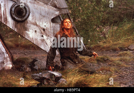 Kampf um die Erde (BATTLEFIELD EARTH) USA 2000, Regie: Roger Christian, BARRY PEPPER, Stichwort: Bruchlandung Stockfoto