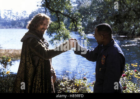 Ritter Jamal - Eine Schwarze Komödie (BLACK KNIGHT) USA 2001, Regie: Gil Junger, TOM WILKINSON, MARTIN LAWRENCE Stichwort: Begrüssung, Hände schütteln Stockfoto