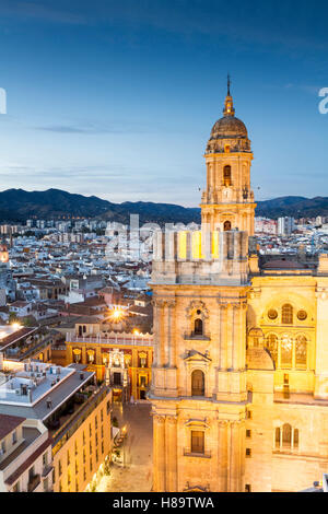 Kathedrale von La Encarnación, bekannt als "La Manquita", Málaga, Spanien Stockfoto