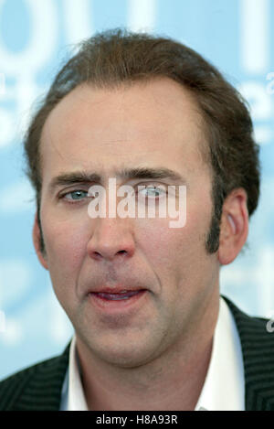 NICOLAS CAGE MATCHSTICK MEN PHOTOCALL 60. Venedig FILM FESTIVAL Italien 2. September 2003 Stockfoto