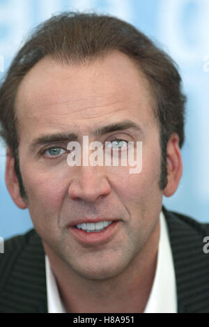 NICOLAS CAGE MATCHSTICK MEN PHOTOCALL 60. Venedig FILM FESTIVAL Italien 2. September 2003 Stockfoto