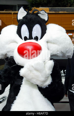 LOONEY TUNES SYLVESTER die Katze: BACK IN ACTION CHINESE THEATRE HOLLYWOOD LA USA 9. November 2003 Stockfoto