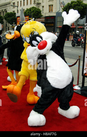 LOONEY TUNES SYLVESTER die Katze: BACK IN ACTION CHINESE THEATRE HOLLYWOOD LA USA 9. November 2003 Stockfoto