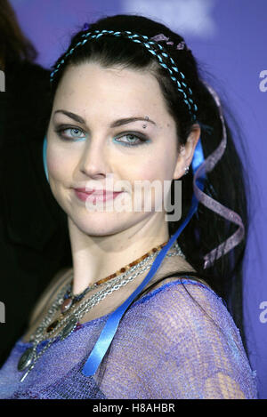 AMY LEE BILLBOARD MUSIC AWARDS 2003 MGM GRAND HOTEL LAS VEGAS USA 10 Dezember 2003 Stockfoto