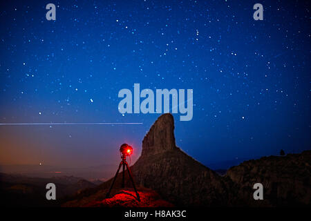 Nacht in der Wildnis Aberglaube Stockfoto