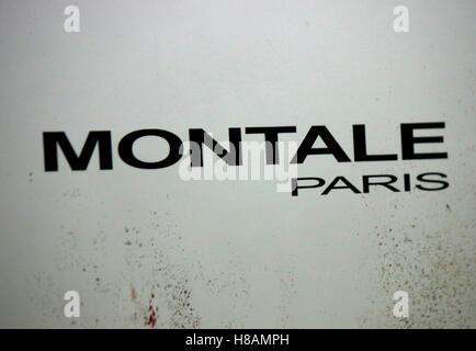 Das Logo der Marke "Montale Paris", Berlin. Stockfoto