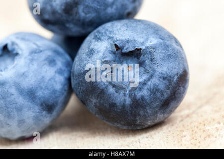 reifen Beeren-Heidelbeere Stockfoto