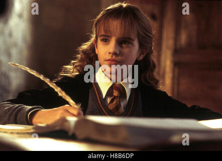 Harry Potter Und sterben Kammer des Schreckens, (HARRY POTTER und die Kammer des Schreckens) USA 2002, Regie: Chris Columbus, EMMA WATSON, Stichwort: Schülerin, Schreibfeder Stockfoto