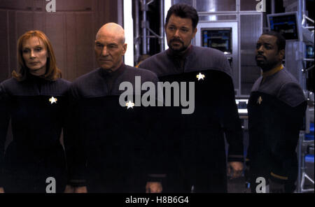 Star Trek: Nemesis (STAR TREK: NEMESIS) USA 2002, Regie: Stuart Baird, GATES McFADDEN, PATRICK STEWART, JONATHAN FRAKES, LeVAR BURTON, Schlüssel: Enterprise Stockfoto