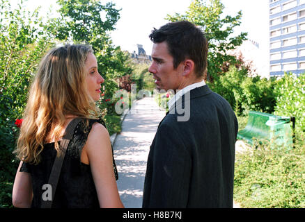 Vor Sonnenuntergang (vor Sonnenuntergang) USA 2004, Regie: Richard Linklater, JULIE DELPY und ETHAN HAWKE Stockfoto