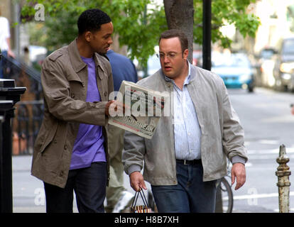 Hitch - Der Date Doktor (HITCH) USA 2005, Regie: Andy Tennant, WILL SMITH, KEVIN JAMES, Schlüssel: Zeitung Stockfoto