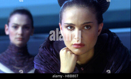 Star Wars: Episode III - sterben Rache der Sith, (STAR WARS: EPISODE III - REVENGE OF THE SITH) USA 2005, Regie: George Lucas, NATALIE PORTMAN - Singleauskopplung Bildmaterial Darf Ausschließlich Nur Für Printmedien Verwendet Werden. Online-Platzierungen Sind Ausdrücklich Untersagt. Stockfoto