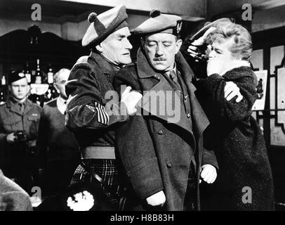 Einst Ein Held, (TUNES OF GLORY) GB 1960, Regie: Ronald Neame, DUNCAN MACRAE, ALEC GUINNES, SUSANNAH YORK, Schlüssel: Clinch, Uniform Stockfoto