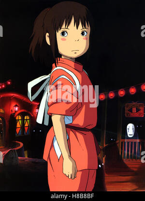 Chihiros Reise ins Zauberland (SEN CHIHIRO keine KAMIKAKUSHI) JAP 2001, Regie: Hayao Miyazaki, Chihiro Stockfoto