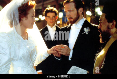 Ein Hauch von Sonnenschein, (SUNSHINE) CAN-D-A-HUN 1999, Regie: Istvan Szabo, JENNIFER EHLE, JAMES FRAIN, RALPH FIENNES, Schlüssel: Fotoarbeit, Bräutigam, Brautpaar, Hochzeit Stockfoto