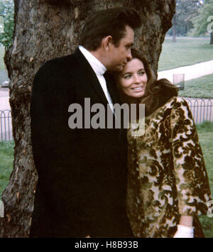 Gehen Sie die Linie, (WALK THE LINE) USA 2005, Regie: James Mangold, JOHNNY CASH, JUNE CARTER Stockfoto