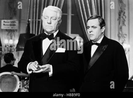 Ein Herr Ohne Kleingeld, (LE BARON DE L'ECLUSE) F 1960 s/w, Regie: Jean Delannoy, JEAN GABIN, JACQUES HILLING Stockfoto