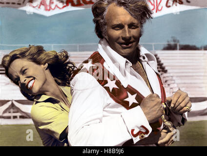 Viva Knievel - Der Tod Springt Mit, (VIVA KNIEVEL) USA 1976, Regie: Gordon Douglas, LAUREN HUTTON, EVEL KNIEVEL, Schlüssel: Sterne, Sterne, Stockfoto