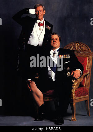 Ralph König (KING RALPH) USA 1990, Regie: David S. Ward, PETER O' Toole, JOHN GOODMAN Schlüssel: Orden, Würdenträger Stockfoto