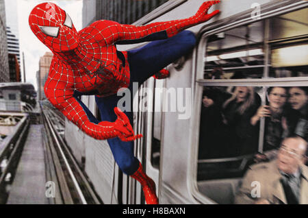 Spider-Man 2 (SPIDER-MAN 2) USA 2004, Regie: Sam Raimi, TOBEY MAGUIRE, Schlüssel: Zug Stockfoto