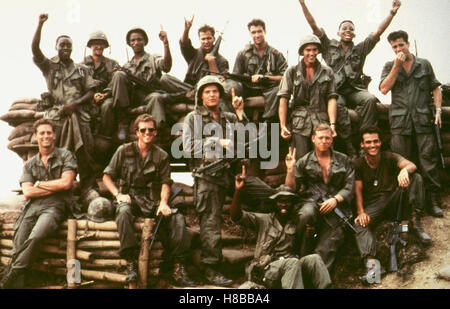 Hamburger Hill, (HAMBURGER HILL), USA 1987, Regie: John Irvin, Schlüssel: GI, U.S.-Soldaten Stockfoto