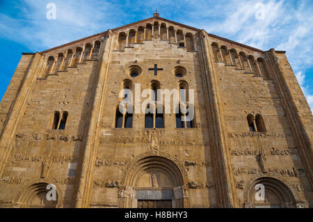 Basilica di San Michele Maggiore, Pavia, Lombardei, Italien Stockfoto