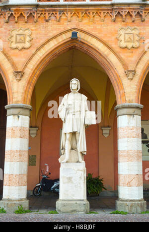 Statue von Giotto, Piazza Prato della Valle, Padua, Veneto, Italien Stockfoto