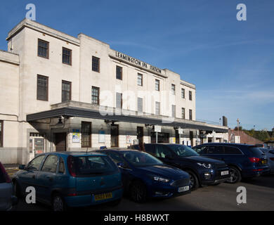 Bahnhof Leamington Spa Stockfoto