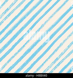 Pinselstriche blauen Diagonale Linien auf weißem Hintergrund isoliert. Bürsten Sie Striche Diagonale Linien Farbe Hintergrund. Vektor Pinsel stro Stock Vektor
