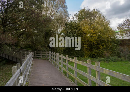 Brücke über den Fluss Stour Gillingham Dorset Stockfoto