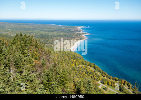 GAP-des Rosiers von Mont-Saint-Alban in Forillon Nationalpark Gaspe Halbinsel, Quebec, Kanada Stockfoto