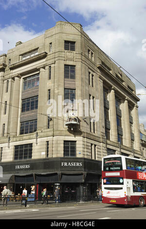 Edinburgh - Frasers speichern, Princes Street. Stockfoto