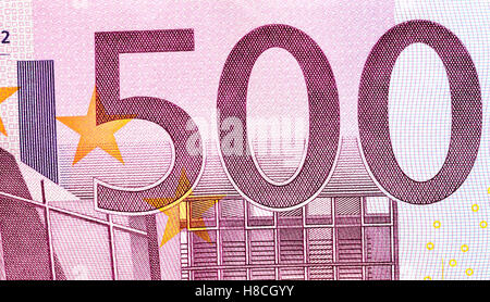 Euro-Geld-Nahaufnahme Stockfoto