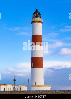 Tarbat Ness Leuchtturm, Wester Ross Stockfoto