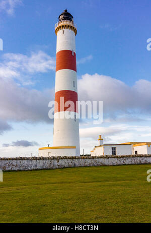 Tarbat Ness Leuchtturm, Wester Ross Stockfoto