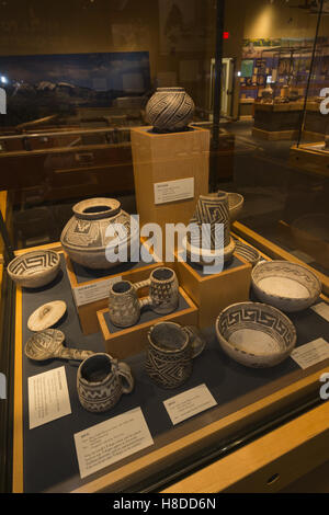 Colorado, Schluchten der alten National Monument, Anasazi Heritage Center, Ausstellungen Stockfoto