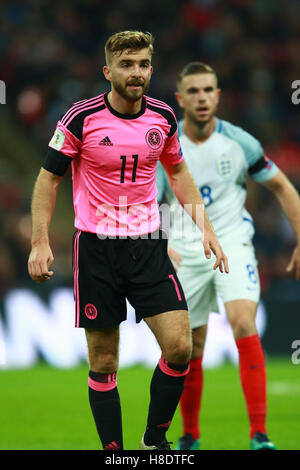 London, UK. 11. November 2016. England gegen Schottland - FIFA World Cup 2018 Qualifier. London, UK. 11.11.2016 James Morrison (S) © Paul Marriott Photography Credit: Paul Marriott/Alamy Live-Nachrichten Stockfoto