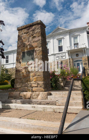 Victoria County Gerichtshaus Baddeck Cape Breton Nova Scotia Stockfoto